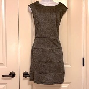 Enfocus Studio size 14 Grey and Black Dress